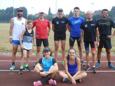 Superbe séance d'e.m.a,réalisée par des triathlètes assidus et donc en constant progrès,bravo.